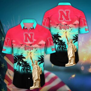 NCAA Nebraska Cornhuskers Hawaiian Shirt…