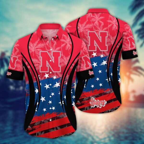 NCAA Nebraska Cornhuskers Hawaiian Shirt Stadium Style For Sports Enthusiasts