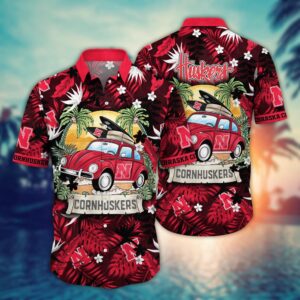 NCAA Nebraska Cornhuskers Hawaiian Shirt…