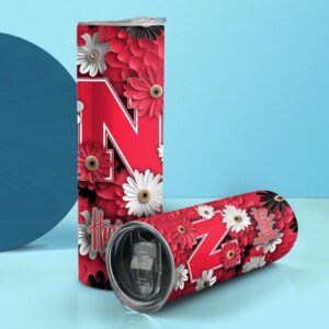 NCAA Nebraska Cornhuskers Skinny Tumbler Adventure In Every Sip 2