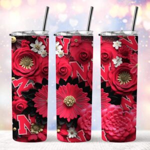 NCAA Nebraska Cornhuskers Skinny Tumbler…