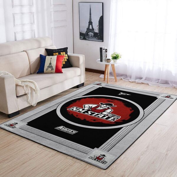 NCAA New Mexico State Aggies Area Rug Athletic Elegance