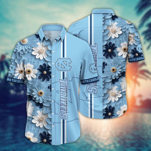 NCAA North Carolina Tar Heels Hawaiian Shirt Island Dreams For Big Fan