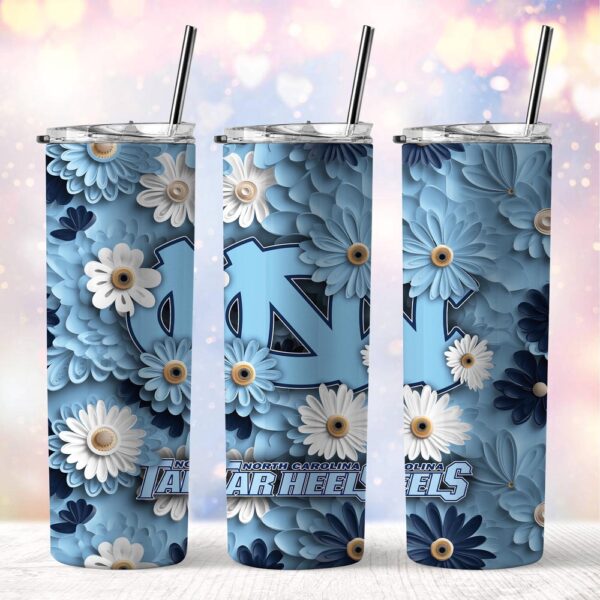 NCAA North Carolina Tar Heels Skinny Tumbler Adventure In Every Sip