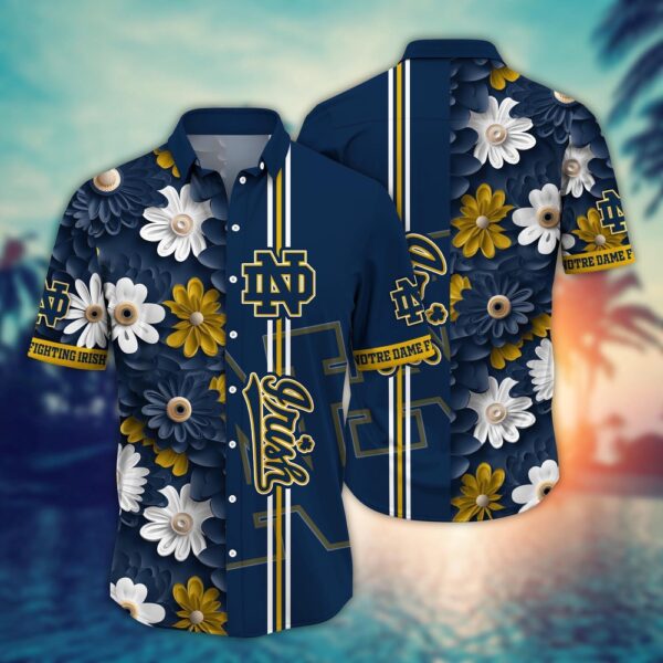 NCAA Notre Dame Fighting Irish Hawaiian Shirt Championing Aloha For Big Fan