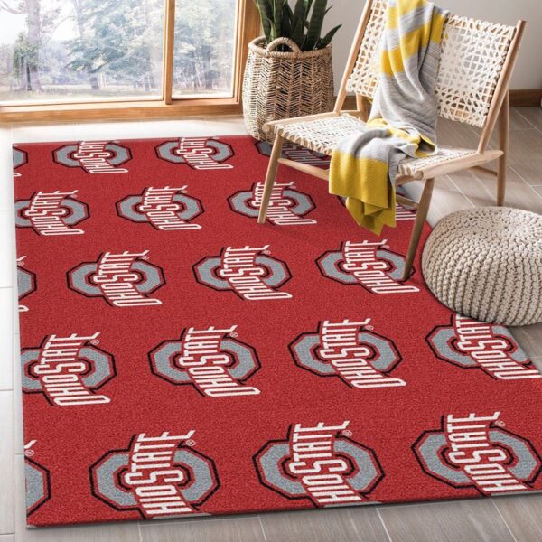 NCAA Ohio State Buckeyes Area Rug Trendsetting Threads