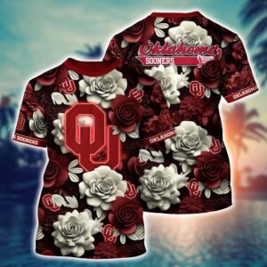 NCAA Oklahoma Sooners 3D T-Shirt…