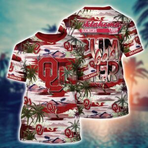 NCAA Oklahoma Sooners 3D T-Shirt…