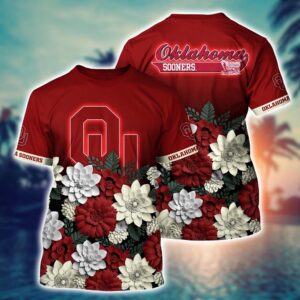 NCAA Oklahoma Sooners 3D T-Shirt…