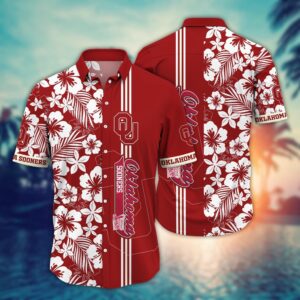 NCAA Oklahoma Sooners Hawaiian Shirt…