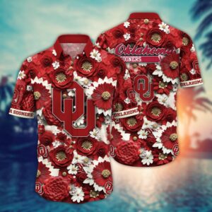 NCAA Oklahoma Sooners Hawaiian Shirt…