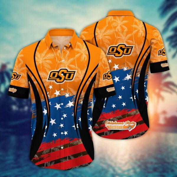 NCAA Oklahoma State Cowboys Hawaiian Shirt Spectator Style For Sports Enthusiasts