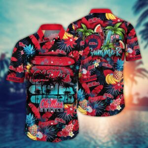 NCAA Ole Miss Rebels Hawaiian…