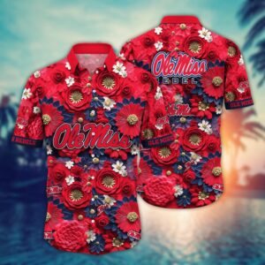 NCAA Ole Miss Rebels Hawaiian…