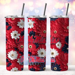 NCAA Ole Miss Rebels Skinny Tumbler Adventure In Every Sip 1