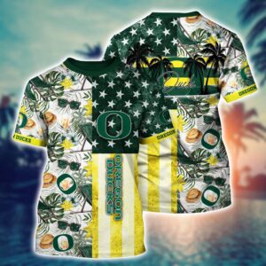 NCAA Oregon Ducks 3D T-Shirt…