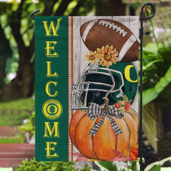 NCAA Oregon Ducks Garden Flag College Pride Blooms