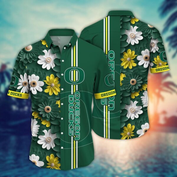 NCAA Oregon Ducks Hawaiian Shirt Island Dreams For Big Fan