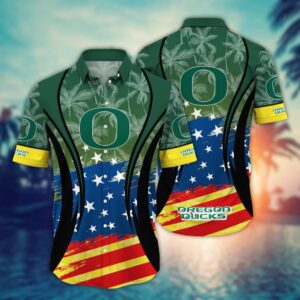 NCAA Oregon Ducks Hawaiian Shirt…