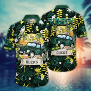 NCAA Oregon Ducks Hawaiian Shirt…