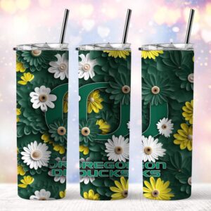 NCAA Oregon Ducks Skinny Tumbler Adventure In Every Sip 1