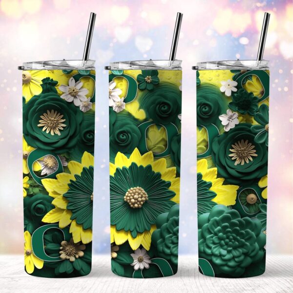 NCAA Oregon Ducks Skinny Tumbler Elegance In Every Sip