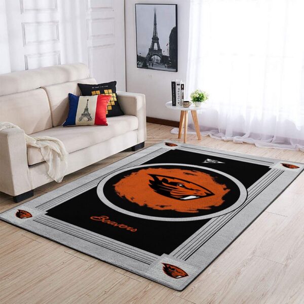 NCAA Oregon State Beavers Area Rug Athletic Elegance