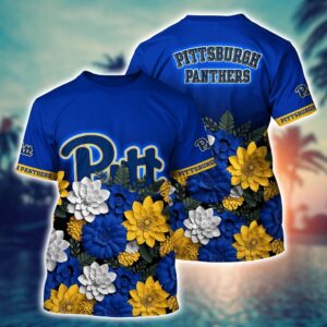 NCAA Pittsburgh Panthers 3D T-Shirt…