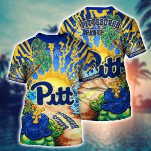 NCAA Pittsburgh Panthers 3D T-Shirt…