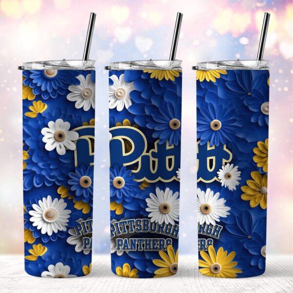 NCAA Pittsburgh Panthers Skinny Tumbler Campus Spirit Quencher