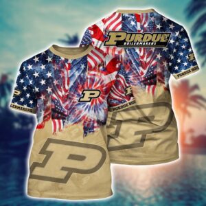 NCAA Purdue Boilermakers 3D T-Shirt…