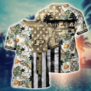 NCAA Purdue Boilermakers 3D T-Shirt…