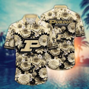 NCAA Purdue Boilermakers Hawaiian Shirt…