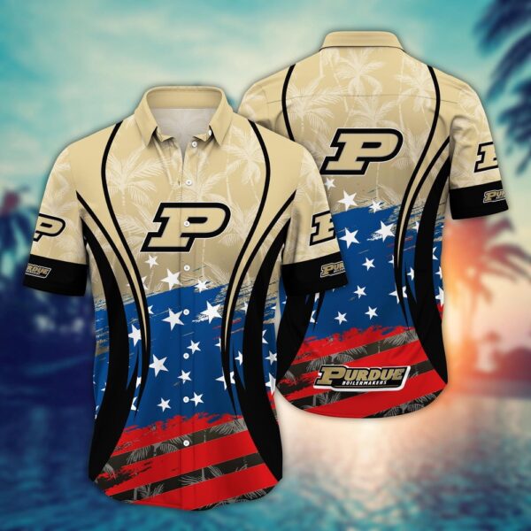 NCAA Purdue Boilermakers Hawaiian Shirt Campus Cool For Sports Enthusiasts