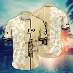 NCAA Purdue Boilermakers Hawaiian Shirt…