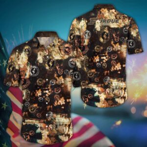 NCAA Purdue Boilermakers Hawaiian Shirt…