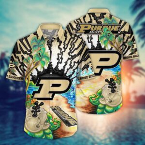 NCAA Purdue Boilermakers Hawaiian Shirt…