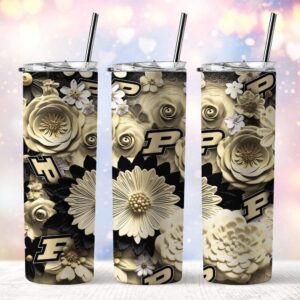 NCAA Purdue Boilermakers Skinny Tumbler…