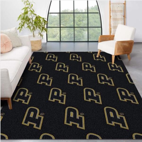 NCAA Purdue University Repeating Logo Rug Area Rug Kitchen Rug Home Us Decor