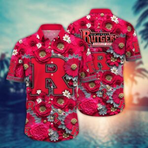 NCAA Rutgers Scarlet Knights Hawaiian…