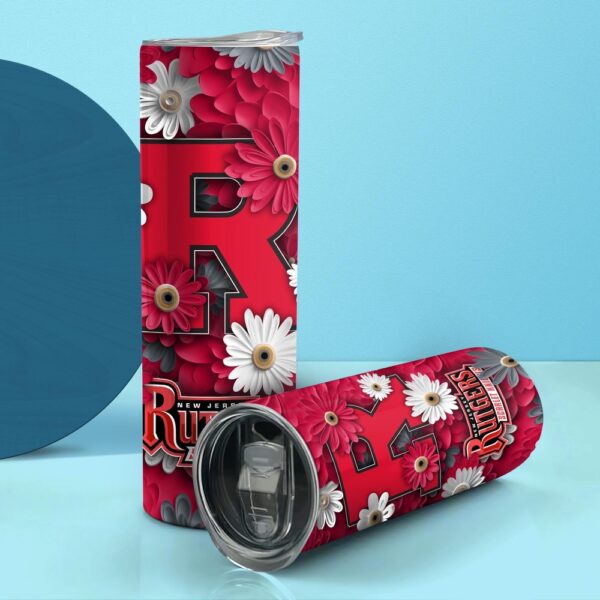 NCAA Rutgers Scarlet Knights Skinny Tumbler Campus Spirit Quencher