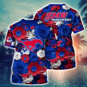 NCAA SMU Mustangs 3D T-Shirt…