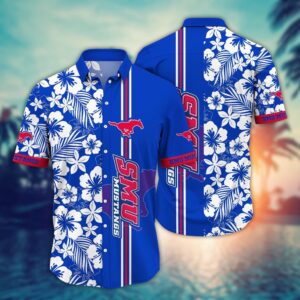 NCAA SMU Mustangs Hawaiian Shirt…