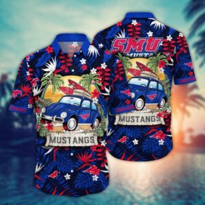 NCAA SMU Mustangs Hawaiian Shirt…