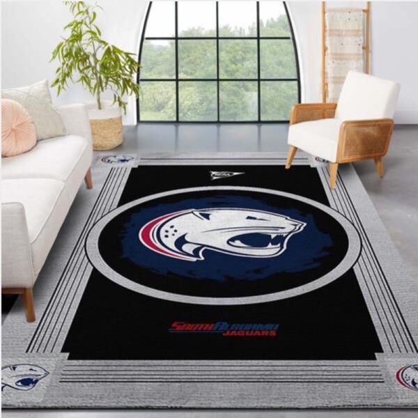 NCAA South Alabama Jaguars Area Rug Bring The Excitement Of College Sports To Your Home