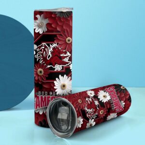 NCAA South Carolina Gamecocks Skinny Tumbler Team Spirit Refreshment 2