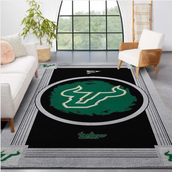 NCAA South Florida Bulls Area Rug Bring The Excitement Of College Sports To Your Home