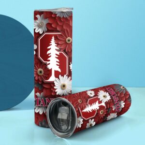 NCAA Stanford Cardinal Skinny Tumbler Team Spirit Refreshment 2