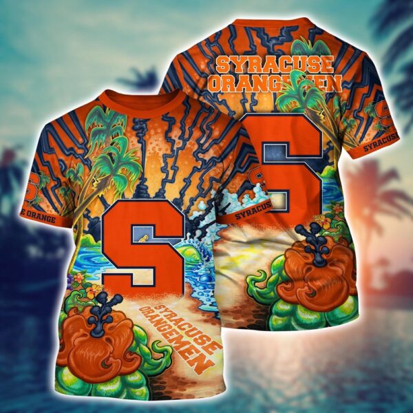 NCAA Syracuse Orange 3D T-Shirt Fashion Forward Comfort