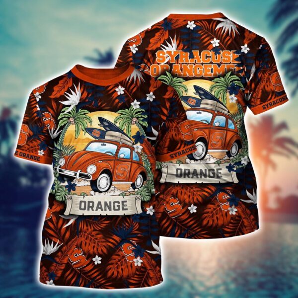 NCAA Syracuse Orange 3D T-Shirt Fashion Fusion Vibes